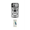 ieg™ iPhone 15 Pro Max Kılıf Ahenk Klasik - Şeffaf Pasifik Cam Ekran Koruyucu