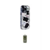 ieg™ iPhone 15 Pro Max Kılıf Ahenk Modern Serisi - Siyah Joko Magic 5D Hayalet Cam