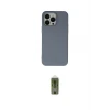 ieg™ iPhone 15 Pro Max Kılıf Ahenk Serisi - Siyah Joko Magic 5D Hayalet Cam