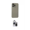 ieg™ iPhone 15 Pro Max Kılıf Ahenk Serisi - Siyah Vanessa Magic Hayalet Cam