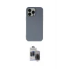 ieg™ iPhone 15 Pro Max Kılıf Ahenk Serisi - Siyah Vanessa Magic Hayalet Cam