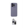 ieg™ iPhone 15 Pro Max Kılıf Ahenk Serisi - Siyah Vanessa Magic Hayalet Cam