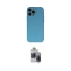 ieg™ iPhone 15 Pro Max Kılıf Ahenk Serisi - Siyah Vanessa Magic Hayalet Cam