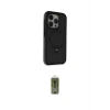 ieg™ iPhone 15 Pro Max Kılıf Ahenk Yansıma Özel Seri - Siyah Joko Magic 5D Hayalet Cam