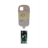ieg™ iPhone 15 Pro Max Kılıf Akış Yansıma - Şeffaf 360 Full Body Arka Koruyucu