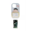 ieg™ iPhone 15 Pro Max Kılıf Akış Yansıma - Şeffaf 360 Full Body Arka Koruyucu