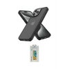 ieg™ iPhone 15 Pro Max Kılıf Atlas Form - Siyah Polymer Nano Ekran Koruyucu