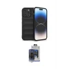 ieg™ iPhone 15 Pro Max Kılıf Atlas Koleksiyonu - Siyah Vanessa Magic Cam