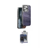 ieg™ iPhone 15 Pro Max Kılıf Atlas Minimal Özel Seri - Siyah Vanessa Magic Cam