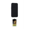 ieg™ iPhone 15 Pro Max Kılıf Atlas Minimal Prime - Siyah Buffer Cam Ekran Koruyucu
