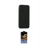 ieg™ iPhone 15 Pro Max Kılıf Atlas Minimal Prime - Siyah Buffer Hayalet Cam Ekran Koruyucu