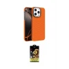 ieg™ iPhone 15 Pro Max Kılıf Doruk Serisi - Siyah Buffer Cam Ekran Koruyucu