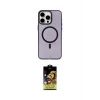 ieg™ iPhone 15 Pro Max Kılıf Eksen Işık Prime - Siyah Buffer Cam Ekran Koruyucu