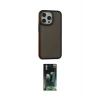 ieg™ iPhone 15 Pro Max Kılıf Eksen Işık - Şeffaf 360 Full Body Arka Koruyucu
