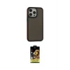 ieg™ iPhone 15 Pro Max Kılıf Eksen Işık - Siyah Buffer Cam Ekran Koruyucu