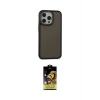 ieg™ iPhone 15 Pro Max Kılıf Eksen Işık - Siyah Buffer Cam Ekran Koruyucu