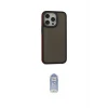 ieg™ iPhone 15 Pro Max Kılıf Eksen Işık - Siyah Joko Magic 5D Cam