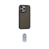 ieg™ iPhone 15 Pro Max Kılıf Eksen Işık - Siyah Joko Magic 5D Cam