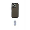 ieg™ iPhone 15 Pro Max Kılıf Eksen Işık - Siyah Joko Magic 5D Cam