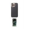 ieg™ iPhone 15 Pro Max Kılıf Eksen Prime - Şeffaf 360 Full Body Arka Koruyucu