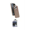 ieg™ iPhone 15 Pro Max Kılıf İz Işık Koleksiyonu - Siyah Vanessa Magic Cam