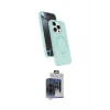 ieg™ iPhone 15 Pro Max Kılıf İz Işık Koleksiyonu - Siyah Vanessa Magic Cam