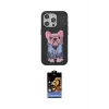 ieg™ iPhone 15 Pro Max Kılıf İz Minimal Koleksiyonu - Siyah Buffer Hayalet Cam Ekran Koruyucu