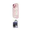 ieg™ iPhone 15 Pro Max Kılıf Kıvılcım Modern Koleksiyonu - Siyah Vanessa Magic Cam
