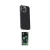 ieg™ iPhone 15 Pro Max Kılıf Kıvılcım Modern Özel Seri - Şeffaf 360 Full Body Arka Koruyucu