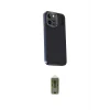 ieg™ iPhone 15 Pro Max Kılıf Kıvılcım Modern Özel Seri - Siyah Joko Magic 5D Hayalet Cam