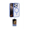 ieg™ iPhone 15 Pro Max Kılıf Kıvılcım Prime - Siyah Buffer Hayalet Cam Ekran Koruyucu