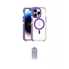 ieg™ iPhone 15 Pro Max Kılıf Kozmos Doku Koleksiyonu - Siyah Joko Magic 5D Cam