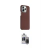 ieg™ iPhone 15 Pro Max Kılıf Kozmos Klasik Prime - Siyah Vanessa Magic Hayalet Cam