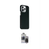 ieg™ iPhone 15 Pro Max Kılıf Kozmos Klasik Prime - Siyah Vanessa Magic Hayalet Cam