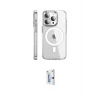 ieg™ iPhone 15 Pro Max Kılıf Nova Doku - Siyah Bilvis 0.18mm Plus Cam Ekran Koruyucu