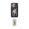 ieg™ iPhone 15 Pro Max Kılıf Nova Form Koleksiyonu - Siyah Polymer Nano Ekran Koruyucu