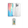 ieg™ iPhone 15 Pro Max Kılıf Nova Işık Koleksiyonu - Siyah Polymer Nano Ekran Koruyucu