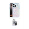 ieg™ iPhone 15 Pro Max Kılıf Odak Prime - Siyah Vanessa Magic Hayalet Cam