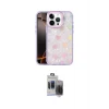 ieg™ iPhone 15 Pro Max Kılıf Odak Prime - Siyah Vanessa Magic Hayalet Cam