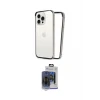 ieg™ iPhone 15 Pro Max Kılıf Pusula Asil Koleksiyonu - Siyah Vanessa Magic Cam