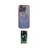 ieg™ iPhone 15 Pro Max Kılıf Pusula Form - Şeffaf 360 Full Body Arka Koruyucu