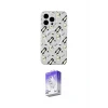 ieg™ iPhone 15 Pro Max Kılıf Pusula Form - Siyah Bilvis 5in1 3D Magic Cam Ekran Koruyucu