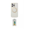 ieg™ iPhone 15 Pro Max Kılıf Pusula Form - Siyah Polymer Nano Ekran Koruyucu