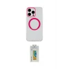 ieg™ iPhone 15 Pro Max Kılıf Pusula Form - Siyah Polymer Nano Ekran Koruyucu