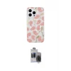 ieg™ iPhone 15 Pro Max Kılıf Pusula Form - Siyah Vanessa Magic Hayalet Cam
