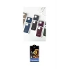 ieg™ iPhone 15 Pro Max Kılıf Pusula Modern - Siyah Buffer Hayalet Cam Ekran Koruyucu