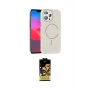 ieg™ iPhone 15 Pro Max Kılıf Siluet Doku Özel Seri - Siyah Buffer Cam Ekran Koruyucu