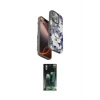 ieg™ iPhone 15 Pro Max Kılıf Siluet Doku - Şeffaf 360 Full Body Arka Koruyucu