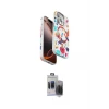 ieg™ iPhone 15 Pro Max Kılıf Siluet Doku - Siyah Vanessa Magic Hayalet Cam