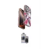 ieg™ iPhone 15 Pro Max Kılıf Siluet Doku - Siyah Vanessa Magic Hayalet Cam